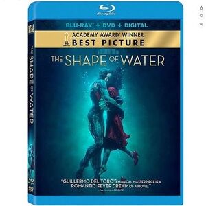 NEW SEALED “The Shape of Water” Blu-Ray + DVD + Digital